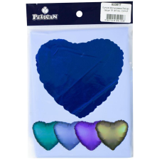 Кулька фольгована PELICAN серце 18 “(45см) синій (5шт/уп) Синій Pelican (833617) KNZ