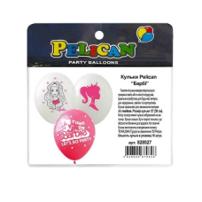 Кульки латексні 12“ (30см) “Барбі“ 10 шт Pelican 828527 KNZ
