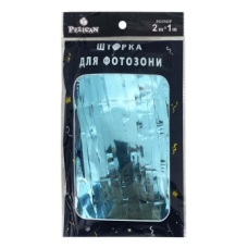 Фотозона 2 м х 1 м, “Глянсова фольга“ блакитна Блакитний Pelican 872105 KNZ