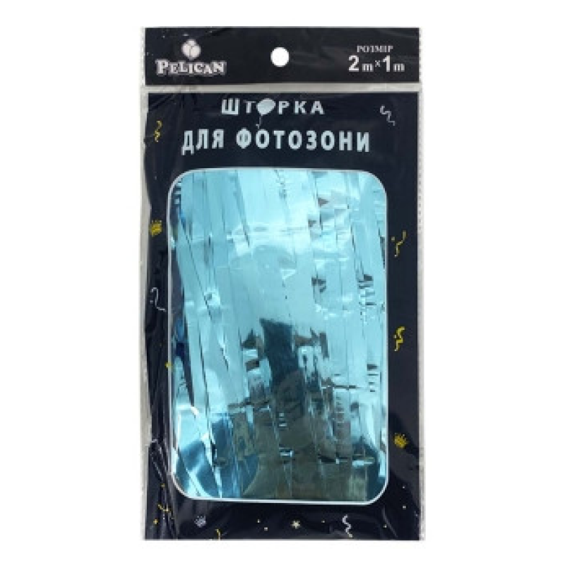 Фотозона 2 м х 1 м, “Глянсова фольга“ блакитна Блакитний Pelican 872105 KNZ Фотозона 2 м х 1 м, “Глянсова фольга“ блакитна Блакитний Pelican 872105 KNZ