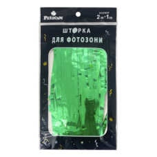 ФОТОЗОНА 2 м х 1 м, “Глянсова фольга“ зелена Зелений Pelican 872111 KNZ
