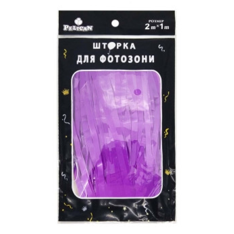 Фотозона 2 м х 1 м, “Макарун“ фіолетова Фіолетовий Pelican 872125 KNZ