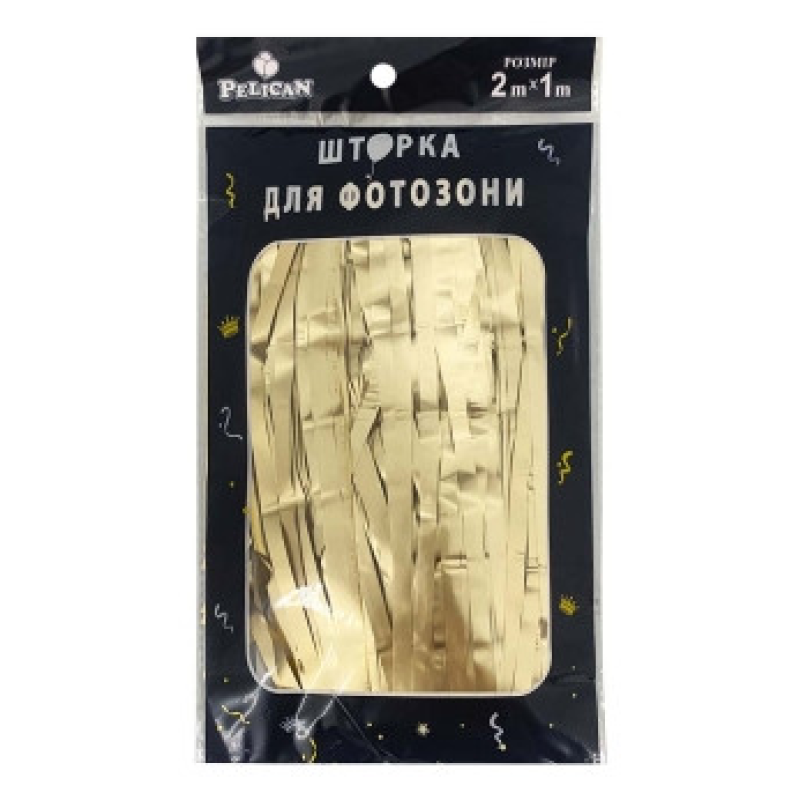 Фотозона 2 м х 1 м, “Матова фольга“ шампань Бежевий Pelican 872134 KNZ
