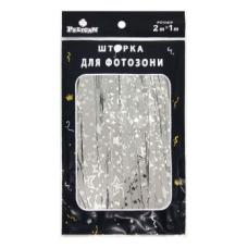 Фотозона 2 м х 1 м, “Зоряне небо“ срібло Срібний Pelican 872152 KNZ