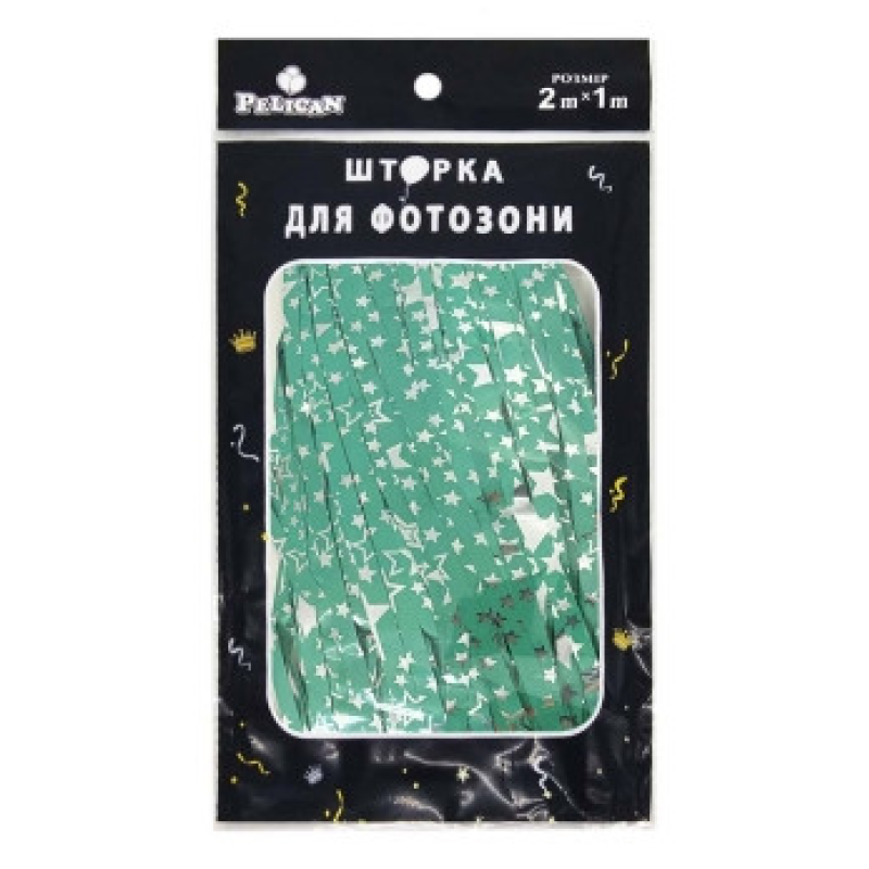 Фотозона 2 м х 1 м, “Зоряне небо“ тифані Зелений Pelican 872156 KNZ Фотозона 2 м х 1 м, “Зоряне небо“ тифані Зелений Pelican 872156 KNZ