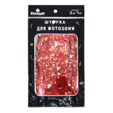 Фотозона 2 м х 1 м, “Зоряне небо“ червона Червоний Pelican 872158 KNZ