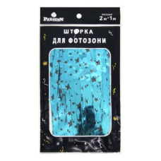 Фотозона 2 м х 1 м, “Зіркаспад“ темно-синя Pelican 872161 KNZ