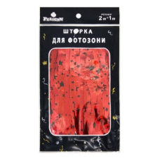 Фотозона 2 м х 1 м, “Зіроспад“ червона Червоний Pelican 872166 KNZ