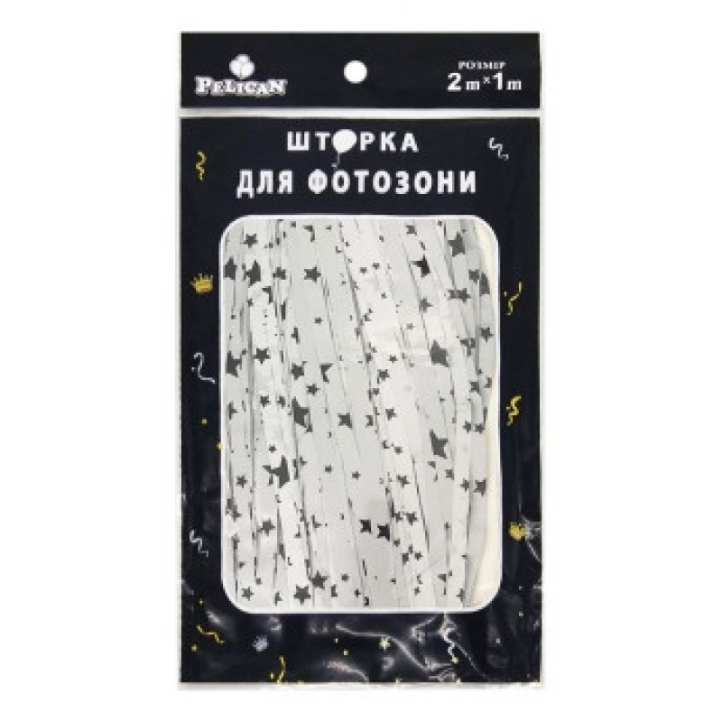 Фотозона 2 м х 1 м, “Зіроспад“ білий Білий Pelican 872168 KNZ