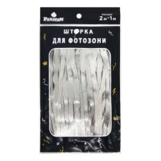 Фотозона 2 м х 1 м, “Сатин“ срібло Срібний Pelican 872172 KNZ