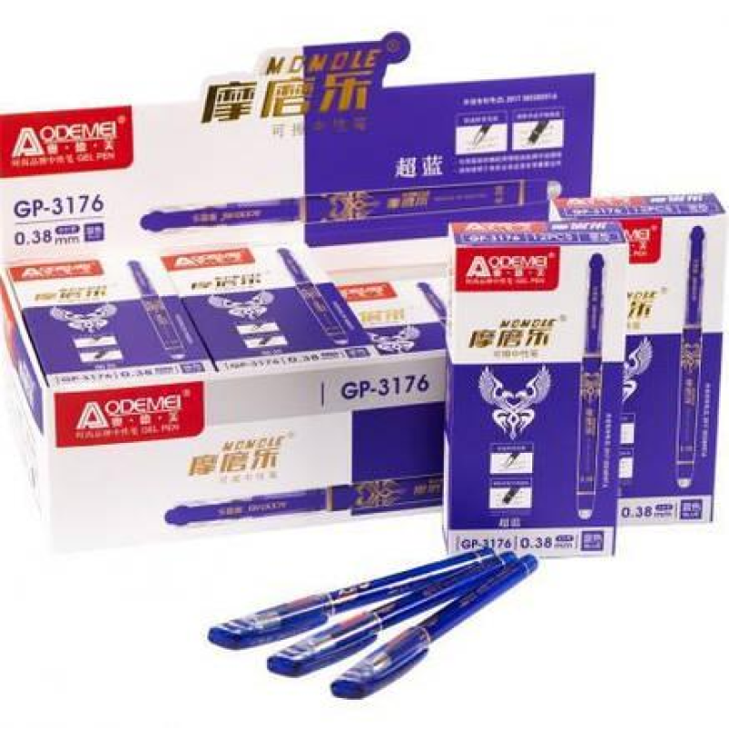 Ручка “пише-стирає“ гелева синя з гумкою Neoline GP-3176 KNZ