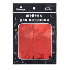 Фотозона 2 м х 1 м, “Квадрат“ червона Червоний Pelican 872218 KNZ