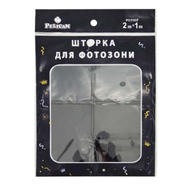 Фотозона 2 м х 1 м, “Квадрат“ чорний Чорний Pelican 872219 KNZ Фотозона 2 м х 1 м, “Квадрат“ чорний Чорний Pelican 872219 KNZ