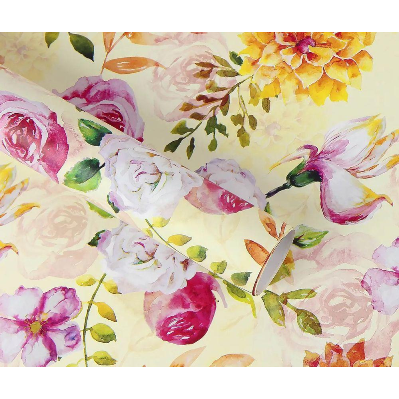 Папір для пакування подарунків 10 аркушів 100 х 70 см 50 г Unison PCZ10070-10-544 KNZ