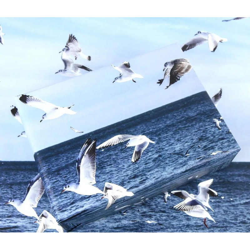 Папір для пакування подарунків 10 аркушів 100 х 70 см 50 г Unison PCZ10070-10-547 KNZ