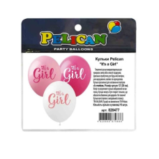 Кульки 12“ (30см) “It“s a Girl“ 10шт Pelican 828477 KNZ
