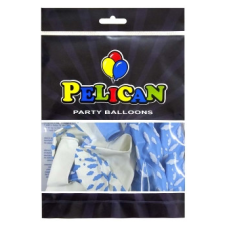 Кульки латексні Pelican 12“ (30см) “Тучки“ 50шт Блакитний Pelican 824007 KNZ