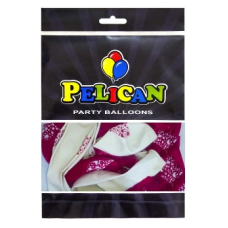 Кульки латексні Pelican 12“ (30см) “Сердечка в серці“ 50 шт Pelican 824017 KNZ