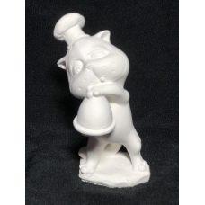 Гіпсова фігурка для розфарбовування “КІТ КУХАР“ КП-104 KNZ