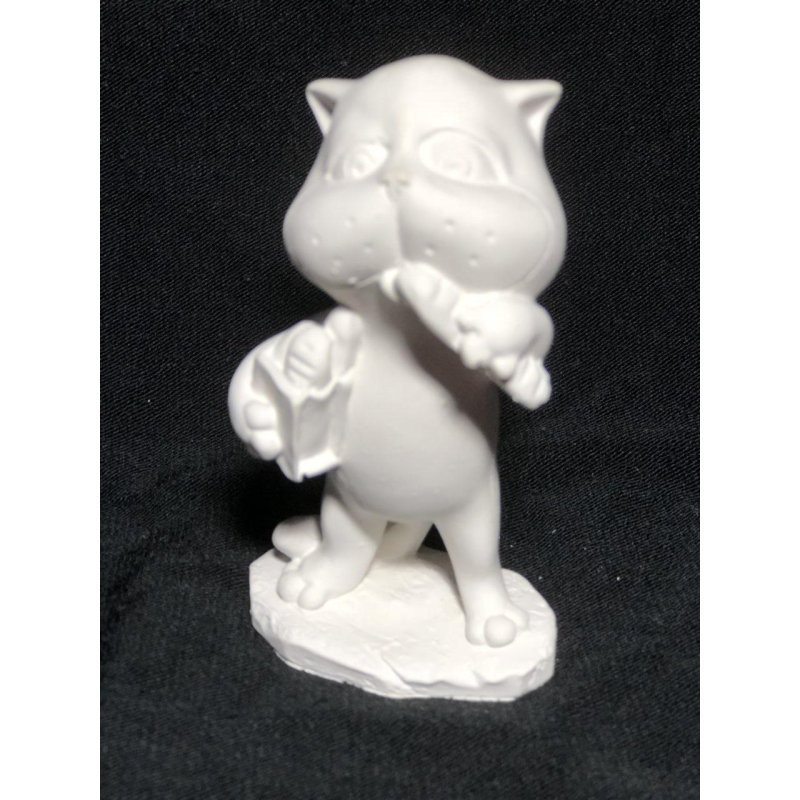 Гіпсова фігурка для розфарбовування “КІТ З БАТОНОМ“ КСБ-98 KNZ