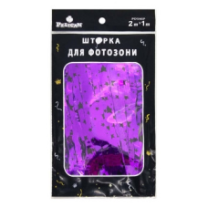Фотозона 2 м х 1 м, “Зіроспад“ фіолетова Фіолетовий Pelican 872165 KNZ
