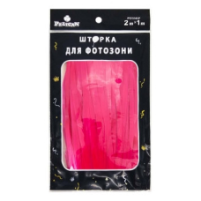Фотозона 2 м х 1 м, “Флуоресцентна“ малинова Рожевий Pelican 872183 KNZ