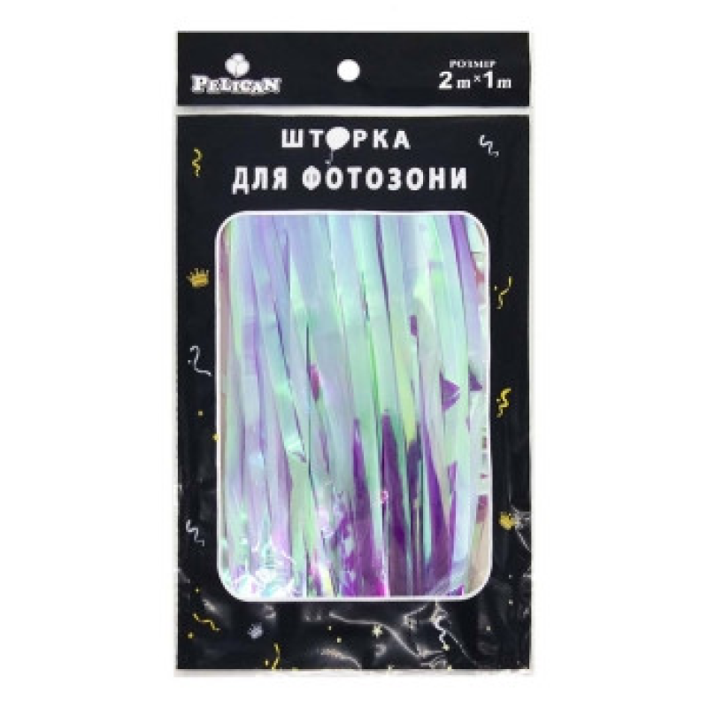 Фотозона 2 м х 1 м, “Перламутр“ фіолетова Фіолетовий Pelican 872197 KNZ