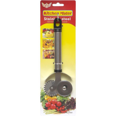 Ніж-ролик для нарізки піци і тіста L=13см D=4см KNZ