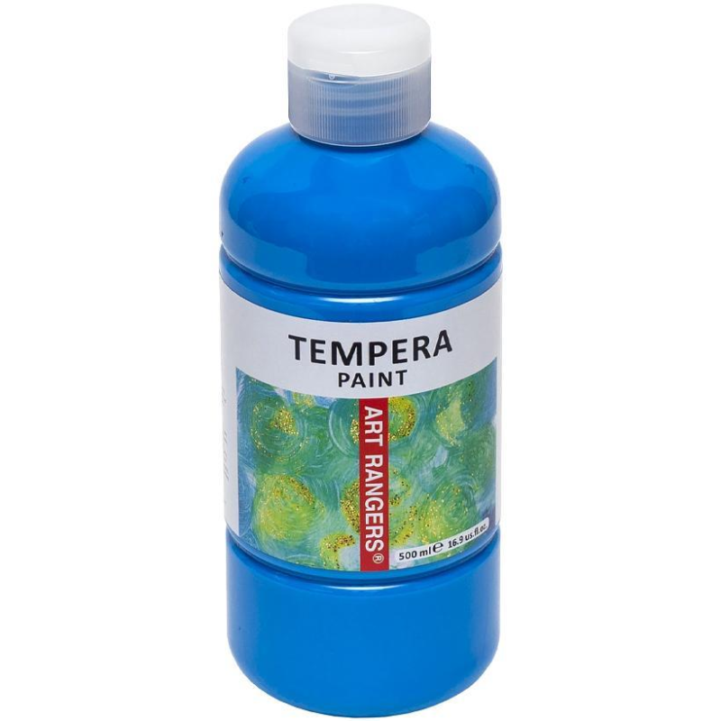 Темперная фарба Gouache 500мл “Hot Blue“ Art Rangers 132 KNZ