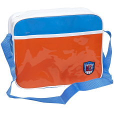 Сумка силіконова на плече помаранчево-блакитна 29*23*10см “Grace“ S13-6 KNZ