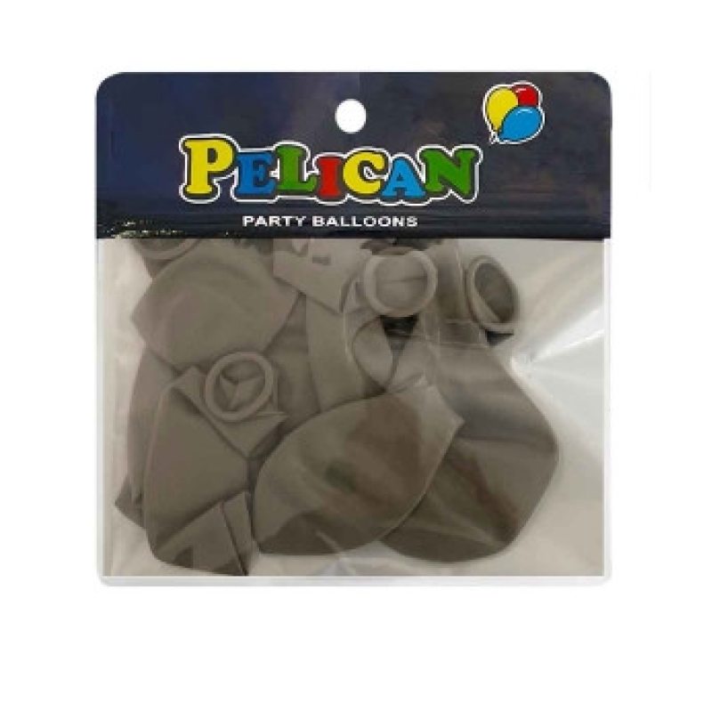 Кульки 10“ (26см) вінтажний теракотовий, 10 шт/пач Коричневий Pelican 811083 KNZ