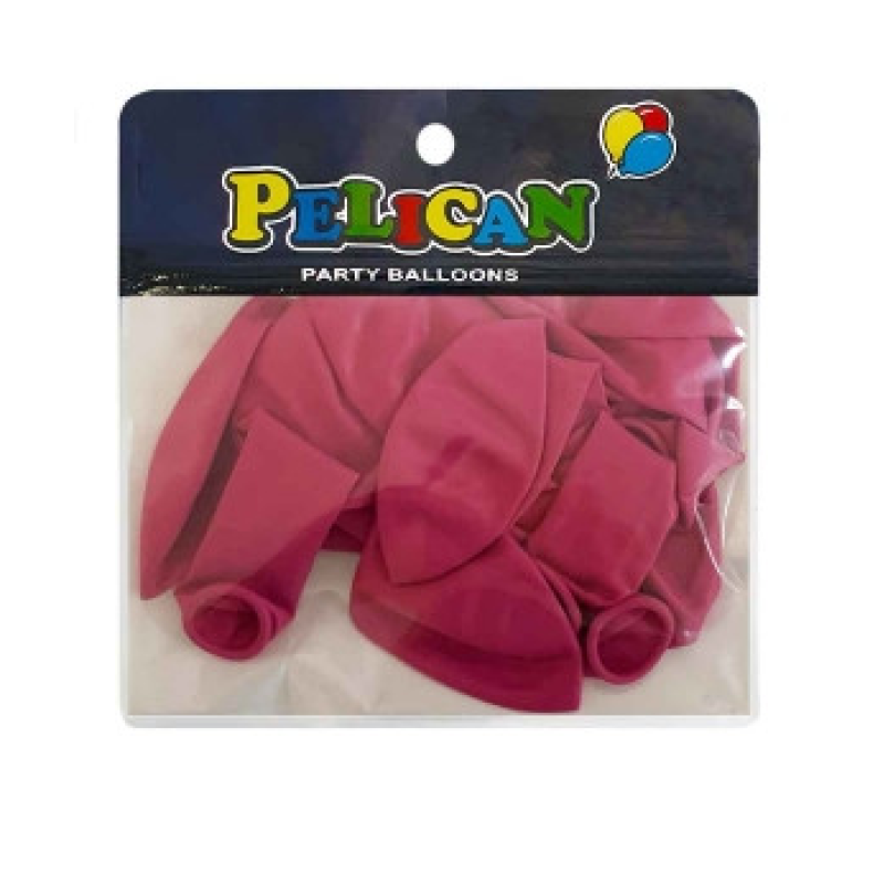 Кульки 10“ (26см) вінтажний пурпуровий, 10 шт/пач Рожевий Pelican 811075 KNZ