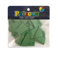 Кульки 10“ (26см) вінтажні гумові-зелені, 10 шт/пач Зелений Pelican 811068 KNZ