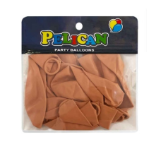 Кульки 10“ (26см) вінтажний оранжево-коричневий, 10 шт/пач Жовтогарячий Pelican 811054 KNZ