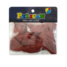 Кульки 10“ (26см) пастель червоно-коричневий, 10 шт/пач Червоний Pelican 811030 KNZ
