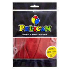 Кульки латексні 36“ (90см) пастель червоний, 10 шт Червоний Pelican 8200015 KNZ