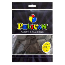 Кульки латексні 19“ (48см) хром чорний, 25 шт Чорний Pelican 819311 KNZ