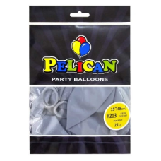 Кульки латексні 19“ (48см) макарун сірий світлий, 25 шт Сірий Pelican 819213 KNZ