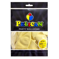 Кульки латексні 19“ (48см) макарун жовтий, 25 шт Жовтий Pelican 819211 KNZ