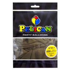 Кульки латексні 19“ (48см) вінтажний блідо-коричневий, 25 шт Коричневий Pelican 819058 KNZ