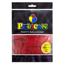 Кульки латексні 19“ (48см) вінтажний червоний, 25 шт Червоний Pelican 819015 KNZ