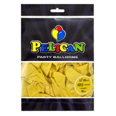 Кульки латексні 12“ (30см) макарун жовтий, Pelican 50 шт Жовтий Pelican 812211 KNZ