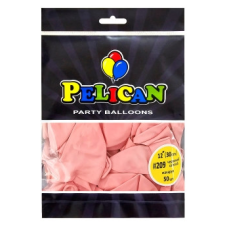 Кульки латексні 12“ (30см) макарун червоний світлий, Pelican 50 шт Червоний Pelican 812209 KNZ