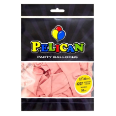 Кульки латексні 12“ (30см) макарун рожевий ніжний, Pelican 50 шт Рожевий Pelican 812207 KNZ