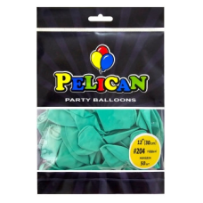Кульки латексні 12“ (30см) макарун тіффані, Pelican 50 шт Зелений Pelican 812204 KNZ