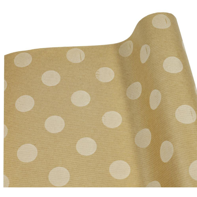 Папір пакувальний крафт-двосторонній 0,7 х 7м Бежевий Unison Пт 862.6 KNZ