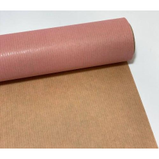 Папір пакувальний крафт-двосторонній 0,7 х 7м Рожевий Unison Пт 475.33 KNZ