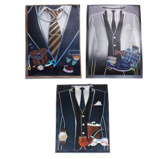 Пакет подарунковий 210гр, 41 х 30 х 12см 12шт/уп Q-881L KNZ