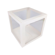 Коробки для куль набір - 4шт “LOVE“ 30 х 30 х 30см Білий Unison 10134 white KNZ