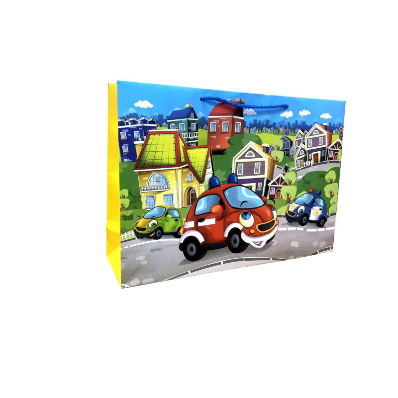 Дитячий пакет подарунковий ламінований 25х37,5х10 см, 170г/м2 Unison W4 C KNZ Дитячий пакет подарунковий ламінований 25х37,5х10 см, 170г/м2 Unison W4 C KNZ